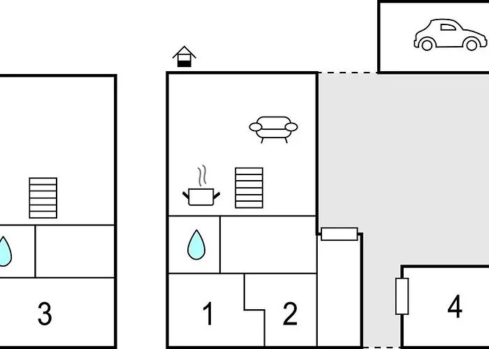 Σπίτι διακοπών 4 Bedroom Cozy In